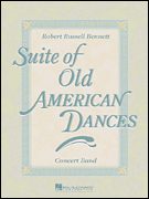 Suite of Old American Dances Concert Band sheet music cover